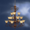 1700PRZ Large Chandeliers-Glass Shade - 721196 - Capital Lighting, Inc.