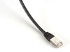 5' BK CAT5e 100MHz Ethernet Patch Cable F/UTP CMP Solid - EVNSL0173BK-0005 - Black Box