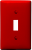 Wall Plate, 1 Gang, Red; Accessory Type Hubbell Wiring Devices - 17M6915 - Newark, An Avnet Company