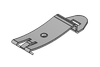 EMC Shield Clamps for TS35 Rails, Pluggable- with or without Integrated Strain Relief - 36221 - icotek Corp