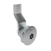 Quarter-Turn Cam Latch, Bellcore Electronics, 24mm  Grip, Not Sealed, Zinc Alloy, Chrome Plated, Bright - E5-1-191-130 - Southco