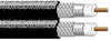 Cable, Coaxial, 2 Coax, Rg6/u,18Awg, 75Ohm, 1000Ft, Black; Coaxial Cable Type Belden - 15B3754 - Newark, An Avnet Company