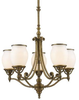 11049/5 Mid. Chandeliers-Glass Up - 423357 - Capital Lighting, Inc.