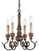 4184-282 4 Light Mini Chandelier - 4184-282 - Minka Group