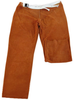 Chicago Protective Apparel Brown Small Leather Attached Hip Heat & Fire-Resistant Chaps - HL777-CL SM - HL777-CL SM - R. S. Hughes Company, Inc.