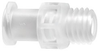 Fisnar 560733 Luer Lock Connector Clear Female x 1/4-28 UNF Male -- 560733 - Image