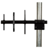 880 MHz to 960 MHz Yagi Antenna, 7 dBi, 36in LMR400 pigtail coax with Type N Female Connector, Adjustable Polarization Pro-Series -- KP-960SPY7 - Image