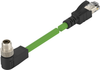 Sensor Cord, R/a M12 Plug-Rj45 Plug, 1M; Connector Type A Te Connectivity - 53AJ8385 - Newark, An Avnet Company