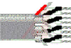 TRAY CABLE, 4 PAIR, 18AWG STRAND (19X30), PVC INSULATED, INSTRUMENTATION CHROME - 70005013 - Allied Electronics, Inc.