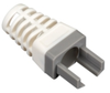 EZ-RJ45 CAT6 Strain-Relief Boot, 50-Pack, Gray - CAT6EZ-BOOT-GY - Visual Sound, Inc.