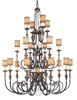 N6487-270 Twenty-one Light Chandelier - N6487-270 - Minka Group