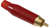 Rca Connector, Plug, 2Pos, 13.8Mm, Red; No. Of Contacts Amphenol - 23AC1122 - Newark, An Avnet Company