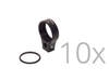 Lens Mounts Pack, Fixed, 25.4 mm Diameter, 8-32 Thd, Qty 10, A-LINE - LH-1A-PK - Newport MKS
