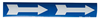 Self-Sticking Vinyl Arrow - 76502 - Brady Corporation