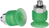 Flat suction cup (round) for dynamic handling of thin and flexible workpieces SFF 15 SI-55 M5-AG - 10.01.01.14249 - Schmalz Inc.