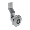 Quarter-Turn Cam Latch, 7 mm Square Recess, 24mm  Grip, Sealed, Zinc Alloy, Chrome Plated, Bright - E5-1-041-131 - Southco