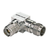 RF Adapter Right Angle 2.4mm Female to 3.5mm Female DC - 33GHz 50Ω - 24FR-35F+ - Mini-Circuits