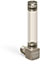 Vented Short Elbow Nylon Liquid Level Gage, 2 1/2” Sight Opening, 1/4” Male NPT Mounting Thread - B3641-10216BA2W - Oil-Rite Corp.