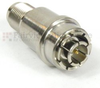 QD TNC Male (Plug) to TNC Female (Jack) Adapter, Nickel Plated Beryllium Copper Body, High Temp, 1.25 VSWR - SM5709 - Fairview Microwave Inc.