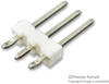 Wire-Board Connector Header, 3 Position, 0.1In; Connector Systems Amp - Te Connectivity - 30AC4191 - Newark, An Avnet Company