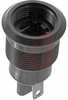 Socket, Panel Mount Indicator, Relampable Incandescent, 11/16
