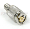 SMA Female (Jack) to ZMA Plug (Male) Adapter, Passivated Stainless Steel Body -- SM5521 - Image