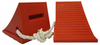 General-Purpose Utility Wheel Chock, Roped Pair, 30,000 lbs Load Capacity, 27-35 in. Tires - UC1700-P - UC1700-P - Checkers