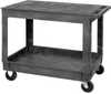 Polymer Utility Flat Top Cart, 2Shelves; Height Quantum Storage - 42AC5278 - Newark, An Avnet Company