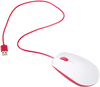 Raspberry Pi Mouse Red/white Rohs Compliant Raspberry-Pi - 99AC1878 - Newark, An Avnet Company