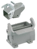 Closed Flange Housing, Size 10B, Metal; Heavy Duty Connector Type Harting - 97H1956 - Newark, An Avnet Company