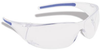 180 Slimline Safety Eyewear - 12pr/bx > FRAME - Clear/HV orange > LENS - Smoke > UOM - Box -- T13502
