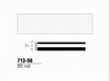 3M Scotchcal 71356 Bright White Striping Automotive Tape - 5/16 in Width x 50 ft Length - 2 mil Thick - 051141-71356 - R. S. Hughes Company, Inc.