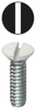 Wall Plate Screw -- 413WHT - Image