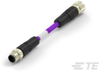 M8/M12 Cable Assemblies - TAB62546501-001 - TE Connectivity