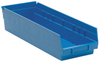 Economy 4 Shelf Bin, Blue; Bin Colour Quantum Storage - 44AC6767 - Newark, An Avnet Company