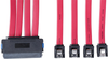 Internal Sas Cable, 3Ft, Red; Connector Type A Eaton Tripp Lite - 52P6783 - Newark, An Avnet Company