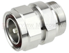 7/16 DIN Male (Plug) to 7/16 DIN Female (Jack) Adapter IP67 UnMated, Tri-Metal Plated Brass Body, 1.25 VSWR - SM4451 - Fairview Microwave Inc.