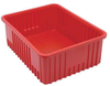Dividable Grid Container, Red; Bin Colour Quantum Storage - 44AC4701 - Newark, An Avnet Company