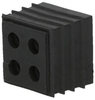 Cable seal CONTA-CLIP KDS-DE 4x5 BK - 28672.4 - Automation24, Inc.