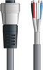 DN4110003F10 - LAPP UNITRONIC® DeviceNet Cordsets 14 & 18 AWG / 1 + 1 pair Bus - Gray PVC - 7/8 in Female / Wire Leads connectors - 10m -- OLFDN4110003F10 - Image