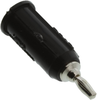 Adapter, Banana Jack To Mini Banana Plug, Black; Inter Series Connector A Pomona - 98F9378 - Newark, An Avnet Company