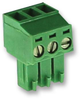 Terminal Block, Pluggable, 3Pos, 16Awg; Pitch Spacing Camdenboss - 87W9311 - Newark, An Avnet Company