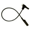 Alligator Clip to Shrouded R/A Banana Plug, 18 AWG PVC Test Lead - 9819 - E-Z-HOOK, a division of Tektest, Inc.