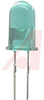 LED; High Performance PCB ;Green;10.6mcd;0.2In.;T-1-3/4;25mA;2.1V;Non-Diffus - 70157912 - Allied Electronics, Inc.