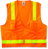 Ergodyne Glowear 8250ZHG High-Visibility Orange 2XL/3XL Polyester Mesh/Solid High-Visibility & Reflective Vest - 5 Pockets - Fits 52 to 58 in Chest - 720476-21437 - 720476-21437 - R. S. Hughes Company, Inc.