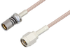 Snap-On BMA Jack to SMA Male Cable 60 Inch Length Using RG316 Coax - PE3C4941-60 - Pasternack