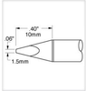 Metcal Smartheat Soldering Cartridge SSC-738A - Chisel Tip - 0.4 in Tip Length - 0.06 in Tip Width - SSC-738A - R. S. Hughes Company, Inc.