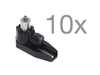 Optical Post and Holder Pack, BPH-1 Holder With SP-0.75 Post, Qty 10 - BPH-1G-PK - Newport MKS