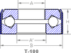 T-100: Banded Thrust Bearing -- T-100-41A