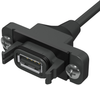 Usb Cable, 2.0 A Plug, 0.5M, Black; Connector A Samtec - 17X0478 - Newark, An Avnet Company